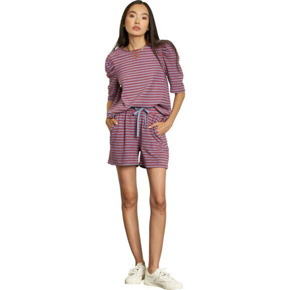 Anthropologie Pants - DRA Anthropologie Terry Knit Stripe Camille Shorts ( XS )